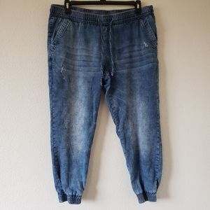 Mossimo Denim Jogger Pants